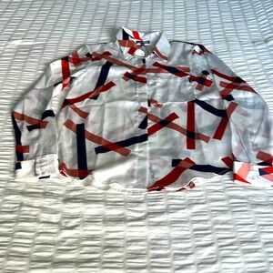 NWT: Fashion Nova Button Down Shirt - XS